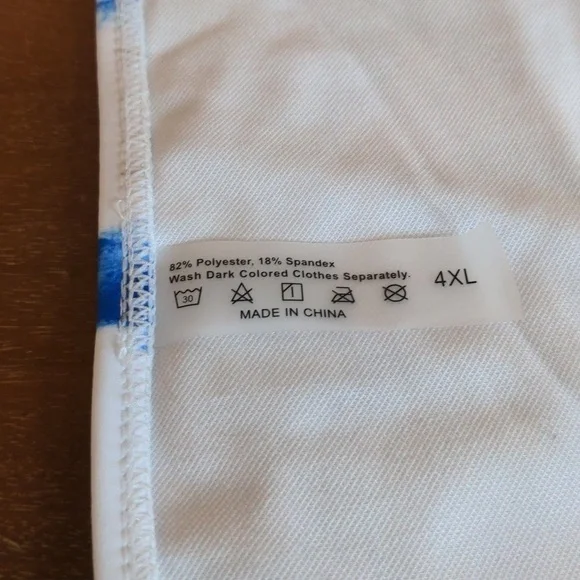 TIE DYE SHEIN TWO-PIECE TANKINI SWIM DRESS 4XL - Picture 14 of 16